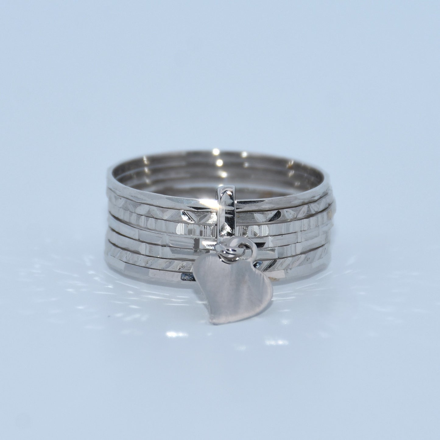 19.2K Portuguese Gold | 7 Band Rings