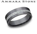 Benchmark 8mm tantalum men's wedding band size 10 0125W7590TA10