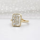 14K Gold | YG 5.03CT Bezel Set Radiant Cut Lab Diamond Solitaire Engagement Ring