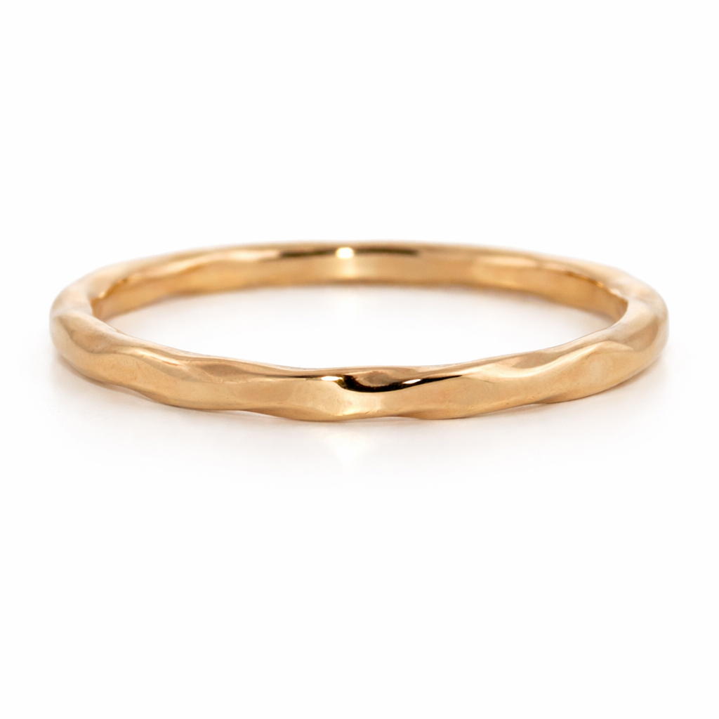 10K Gold | Rope Stacking Wedding Bands
