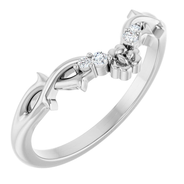 14K Gold | Natural Diamond Wedding Anniversary Band