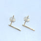 14K Gold | YG Bar Earrings