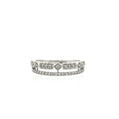 14K_Gold_.40ct_Natural_Diamond_14K_White_Gold_Double_Layer_Wedding_Band