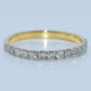 14K Gold | .50ct Round Natural Diamond 14K Gold Wedding Band