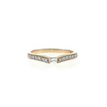 14K_Gold_0.25cttw_YG_Shadow_Band_with_Bgt_Center_Natural_Diamond_Wedding_Band