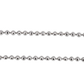 14K Gold | 22" White Gold Ball Necklace14K Gold | 22" White Gold Ball Necklace