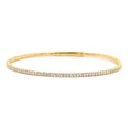 14K Gold | 7" Flex Lab Diamond Tennis Bracelet 1.29cttw