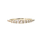 14K Gold Graduated Diamond Band | 0.37 cttw Natural Diamonds