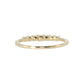 14K Gold Graduated Diamond Band | 0.37 cttw Natural Diamonds 