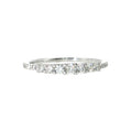 14K Gold Graduated Diamond Band | 0.37 cttw Natural Diamonds