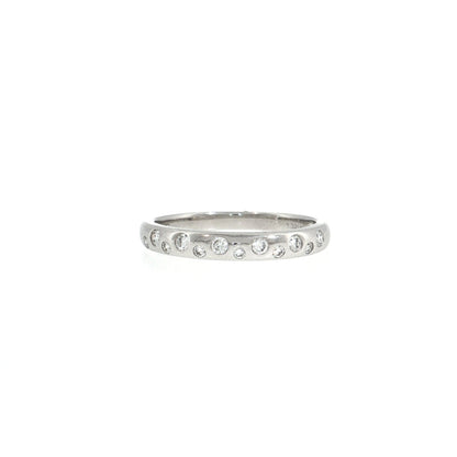 14K_Gold_Lab_Diamond_Wedding_Anniversary_Band white gold