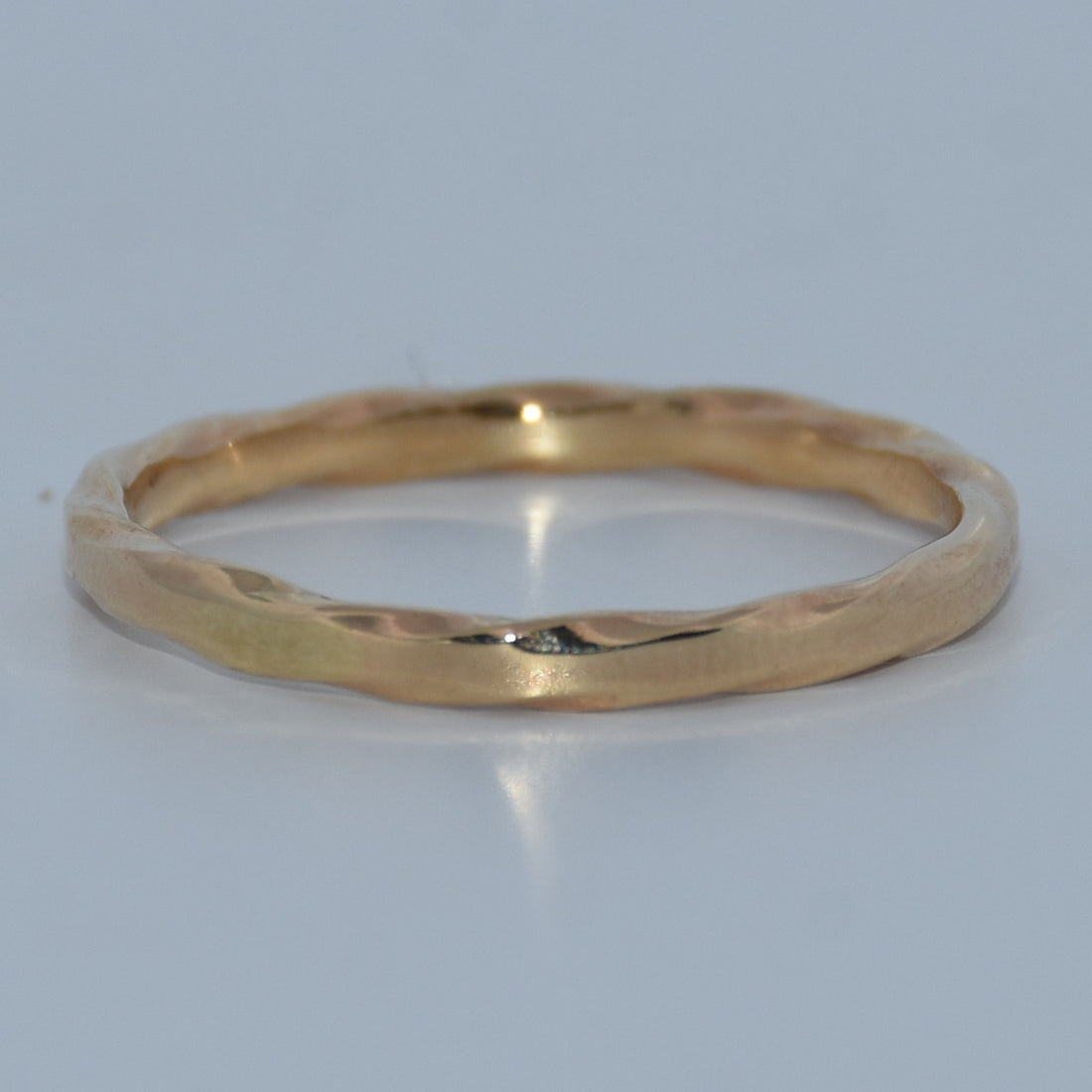 14K Gold | Rope Stacking Wedding Rings