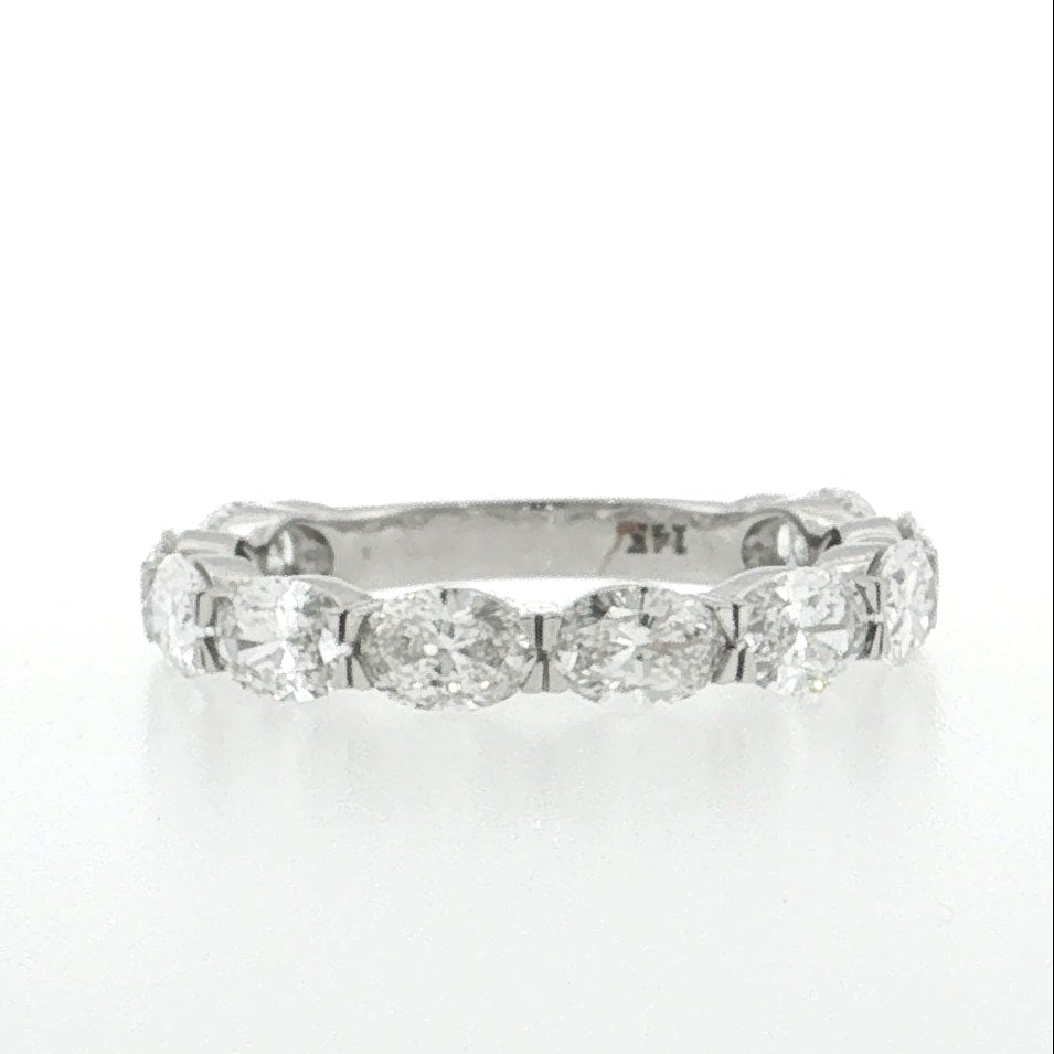 14K_Gold_WG_East_West_Oval_2.48cttw_Lab_Diamond_WeddingAnniversary_Band