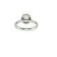 14K Gold | White Gold 2.01 CT Round Brilliant Cut Diamond Bezel with Hidden Halo Engagement Ring