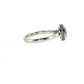 14K Gold | White Gold 2.01 CT Round Brilliant Cut Diamond Bezel with Hidden Halo Engagement Ring Side View