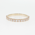 14K Gold | Yellow Gold .55cttw Round Lab Diamond Eternity Wedding/Anniversary Band