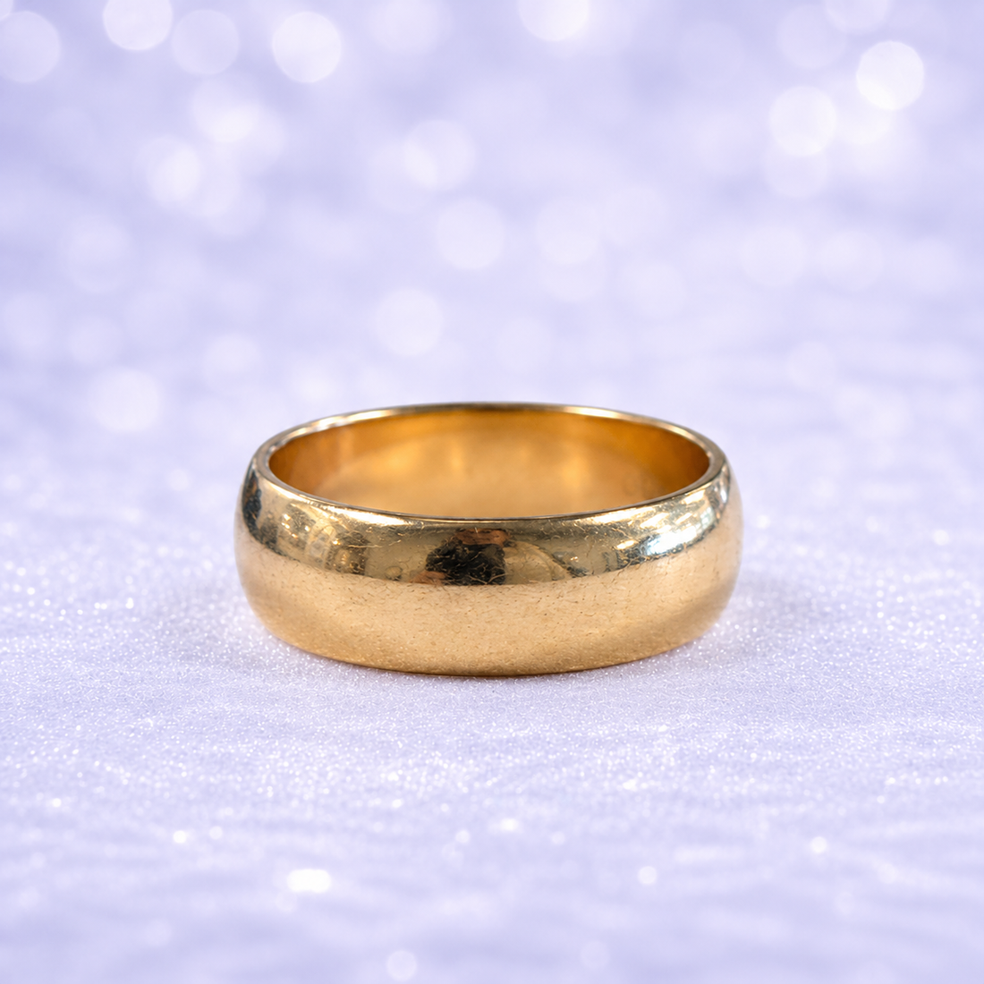 14K Gold | Yellow Gold Comfort Wedding Bands 6mm