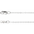 14K Gold | 1mm Flat Rolo Chains