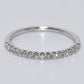 Diamond ring on a light gray background