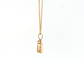 14K Gold | Yellow Gold Pear Shaped 1.05CT Opal Pendant with .03CT Round Natural Diamond