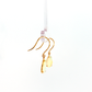 14K Gold | 1.30CT Pear Shaped Opal Earrings in Yellow Gold