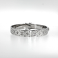 Sterling Silver| Designer-Inspired Bangle Bracelet