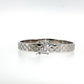 Sterling Silver | Designer-Inspired Patterned Bangle Bracelet
