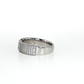 Sterling Silver | Designer-Inspired Wide Pavé CZ Band