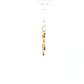 14K Gold | Cat Silhouette Pendant with .13cttw Natural Round Diamonds