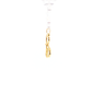 14K Gold | Cat Silhouette Pendant with .08cttw Natural Round Diamonds
