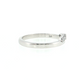 14K Gold | White Gold Tiara Lab Diamond 0.16 CTTW 2.5mm Wedding Band
