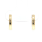 14K Gold | Double-Row 0.18 cttw Natural Diamond Huggie Earrings