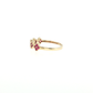 14K Gold | Natural Gemstone Florette Ring