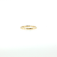 14k Gold | 0.17 cttw Natural Diamond 2 Row Pave Band Ring