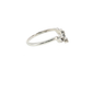 14K Gold | White Gold 0.06 cttw Lab Diamond French-Set Contour Band