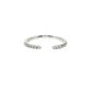 14K Gold | White Gold 1/6 cttw Lab Diamond Open Band