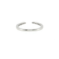 14K Gold | White Gold 1/6 cttw Lab Diamond Open Band