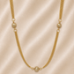 19.2K Portuguese Gold | 16" Vintage unique Box Chain with Balls