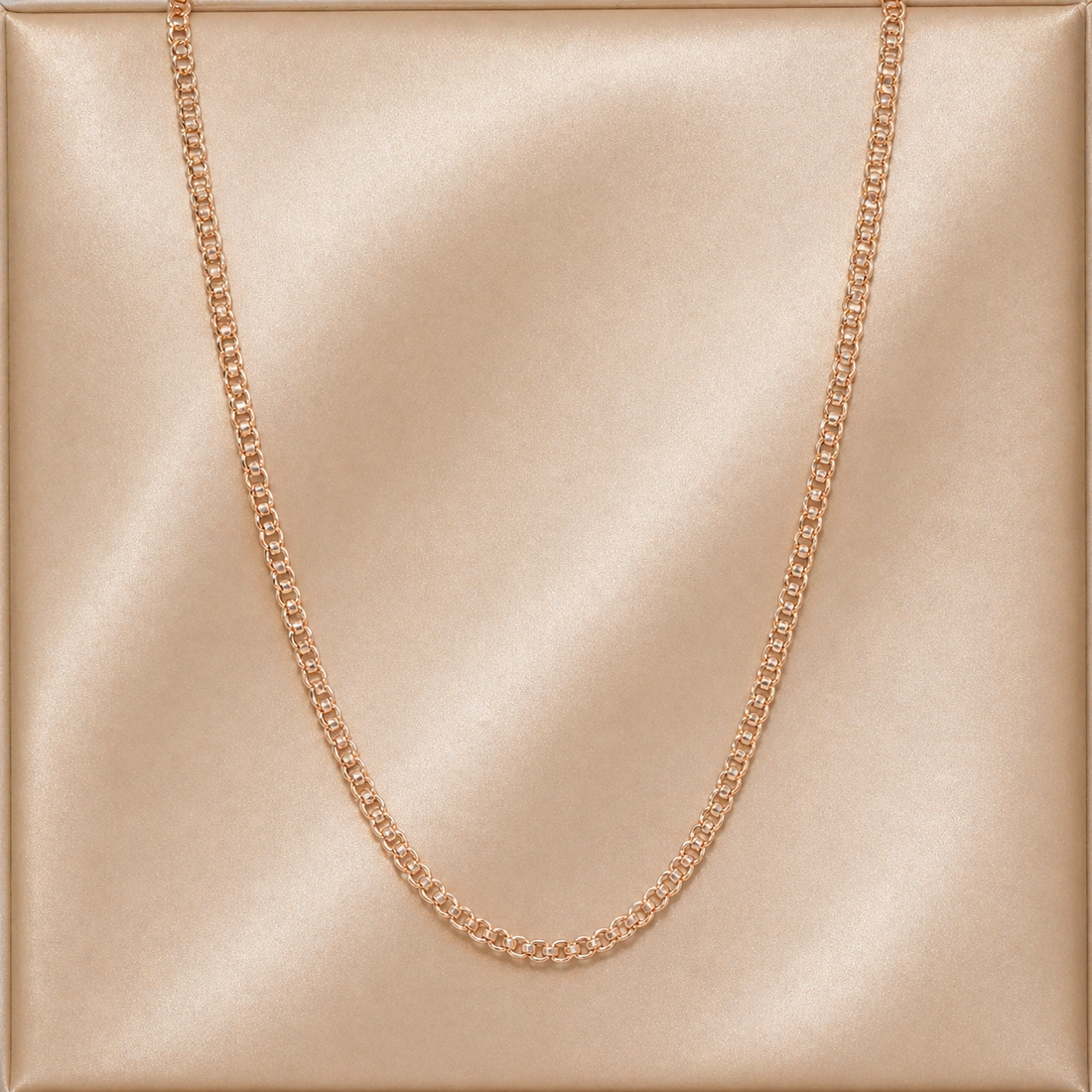 19.2K Portuguese Gold | 18" 3.1 2mm Freeze Chains
