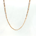 19.2K Portuguese Gold | 3.3mm Solid Figaro Chain