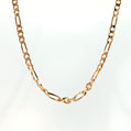 19.2K Portuguese Gold | 3.5mm Solid Figaro Chain