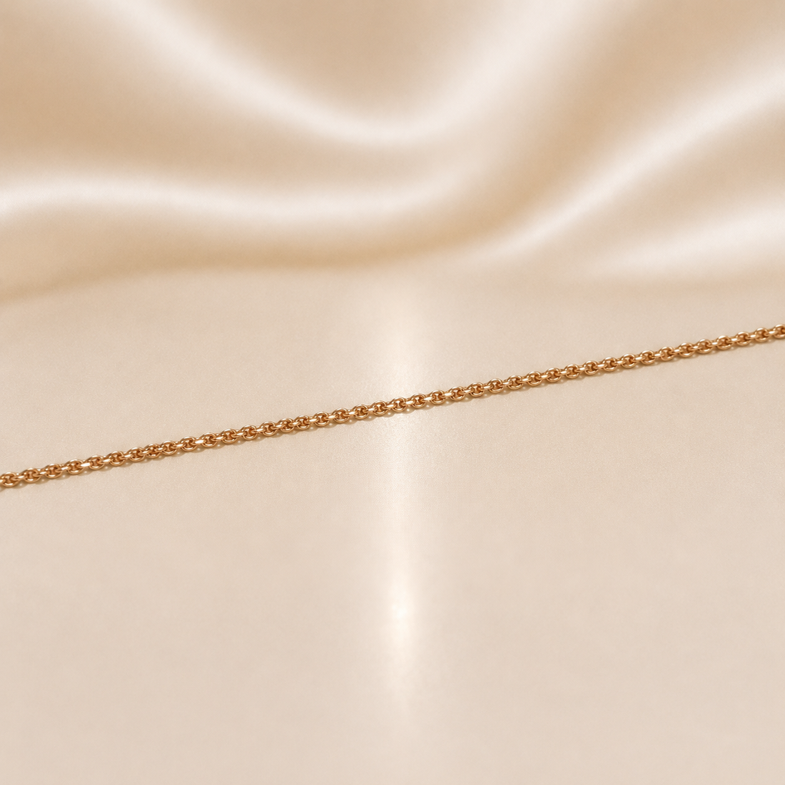19.2K Portuguese Gold | 7" 1mm Rope Bracelet