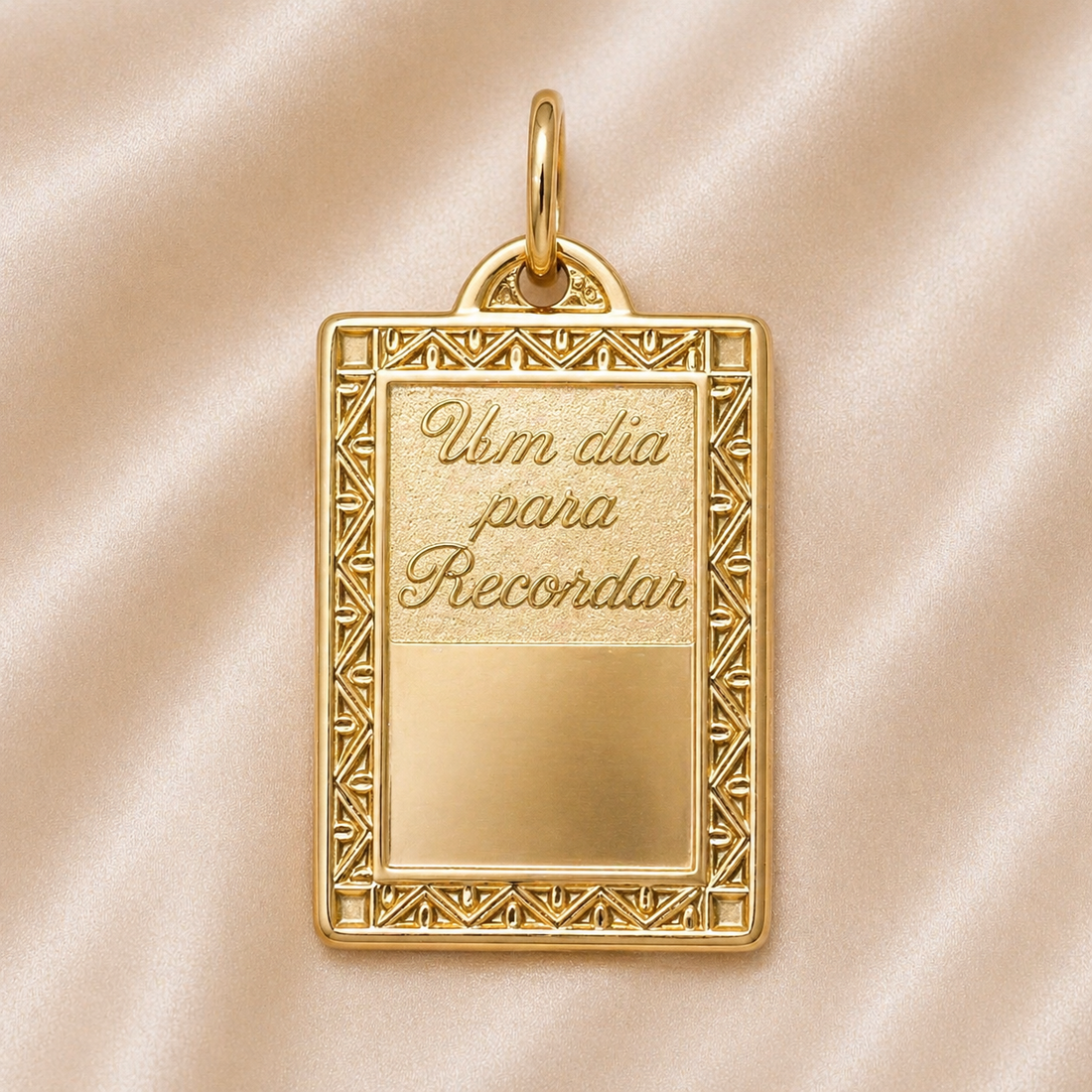 19.2K Portuguese Gold | A Day To Remember Engravable Pendant