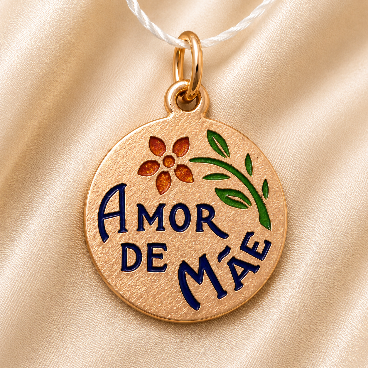 19.2K Portuguese Gold | Amor De Mae (Mother) Charms