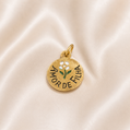 19.2K Portuguese Gold | Amor de Filha (Love of a Daughter) Charm