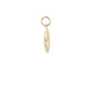 19.2K Portuguese Gold Amor de Pai Love of Father Charm Large Side