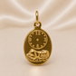 19.2K Portuguese Gold | Baby Watch Pendant