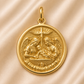 19.2K Portuguese Gold | Baptism Pendant
