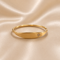 19.2K Portuguese Gold | Celestial CZ Starburst Ring