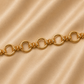 19.2K Portuguese Gold | Charm Bracelet 8"